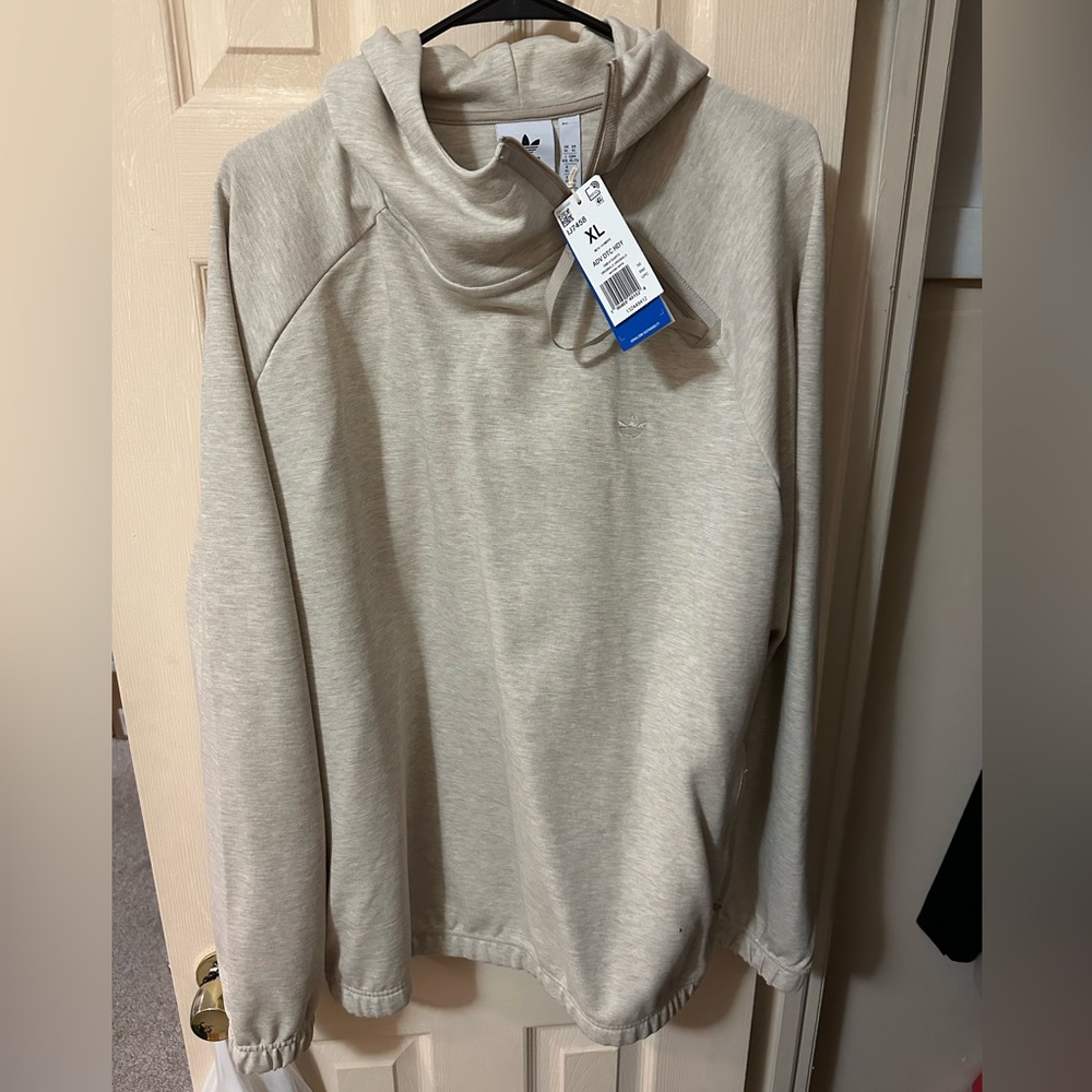 Brand new tan adidas’s hoodie